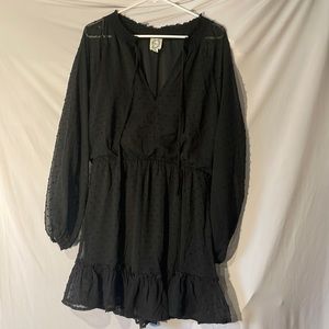 Blue Rain M Black Dress